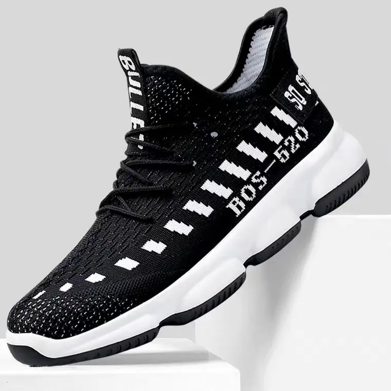 2020 hot sale black color outdoor casual sneakers campus sports shoes man