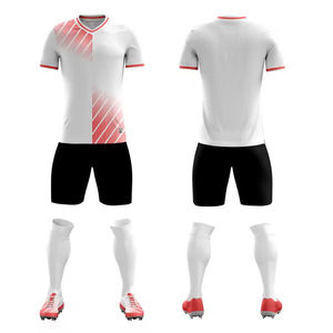 Aanpasbare Ademende Volwassenen Voetbalshirt Met Naam En Logo | Sneldrogende Ronde Hals Voetbalshirt Blanco Shirts Voor Kinderen - Product Image 3