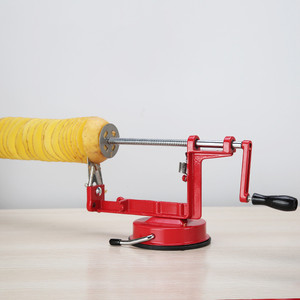 Macchina multifunzione per patatine fritte in lega di alluminio affettatrice manuale per <span class=keywords><strong>patate</strong></span> e frutta strumenti di triturazione materiale metallico - Product Image 1