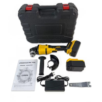 Meuleuse d'angle sans fil sans balais JRXC M14 20V 18V, outil électrique à batterie, acier inoxydable, 11000 tr/min, interrupteur à gâchette, 1.5Ah, pour bricolage