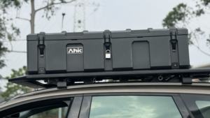 Accessoires 4x4 2026 : Boîte de toit portable en plastique 110L, robuste, pour outils, XXL, pour porte-bagages de toit, boîtes de rangement de cargaison - Product Image 3