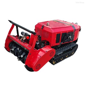 Petite machine de pionnier de la forêt économique, tondeuse à gazon télécommandée intelligente, ceinture verte, verger, type de piste photovoltaïque - Product Image 4