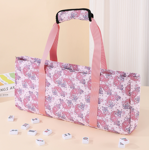 <span class=keywords><strong>Set</strong></span> di 3 Borse Leggere in Poliestere per Mahjong Americano, Organizer Portatile con Cerniera Antifurto per Campeggio e Viaggi - Product Image 1