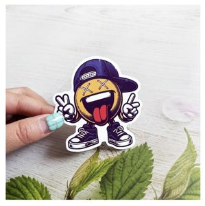 Cartoon Decorative Cute Stickers Waterproof Vinyl Laptop Stickers Promotional Personalized Packaging Stickers