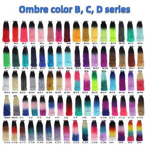 4 ألوان الملونة الاطفال الضفائر ذيل حصان شعر مستعار عقال المجدل الفتيات إكسسوارات الشعر التمديد أدوات - Product Image 5