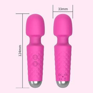 USB 충전식 핸드 미니 마사지기 방수 진동기 바디 릴렉스 진동 마사지기 여성용 성인용품 - Product Image 6