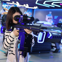 Machine de Jeu d'Arcade FuninVR – Simulateur de Tir VR et de Sniper RA pour 4 Joueurs
