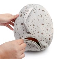 Ensemble de jouets en peluche œuf de dinosaure pour animaux de compagnie, 5 mini-poupées dinosaures avec sac de rangement à fermeture éclair pour œufs de dinosaure pour chiens et chats