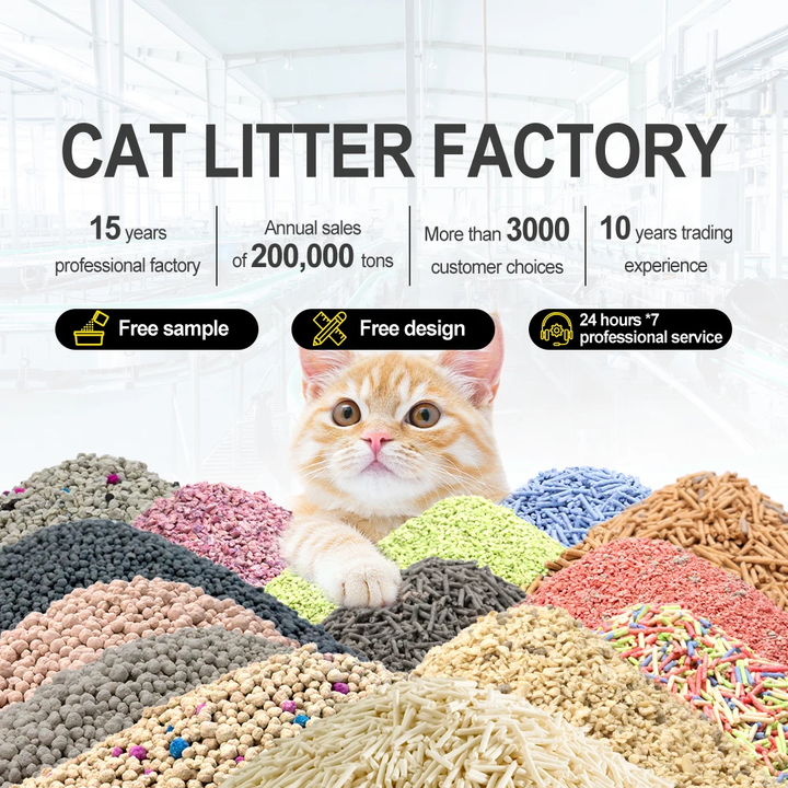 View of Apple Scent Dust-Free Cat Litter - Fast Clumping & Odor Control