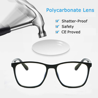Nouvelles lunettes progressives anti-lumière bleue, monture optique tendance, lunettes de créateur pour ordinateur