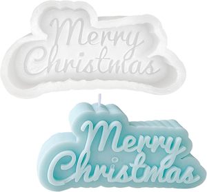 <b>Silicone</b> Aromatherapy Christmas Candle Molds Handmade Soap Cake <b>Baking</b> Tools OPP Bag Packed - Product Image 1