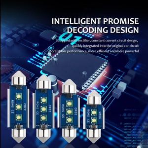 Blanc 31/36/39/41mm Festoon <span class=keywords><strong>Led</strong></span> Ampoules <span class=keywords><strong>C5W</strong></span> 12V <span class=keywords><strong>Led</strong></span> - Product Image 5