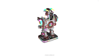 Le robot de marche de luxe du parc d'attractions Huaqin monte le robot de marche de luxe électrique d'enfants à vendre