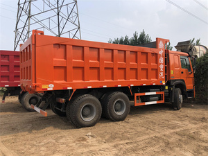 รถบรรทุกฮาวโอ 6x4 ยูโร 2 ดีเซล รถบรรทุกขนาดเล็กใหม่สำหรับงานเหมือง รถดัมพ์ 10 ล้อ บรรทุกได้ 11-20 ตัน พวงมาลัยซ้าย กล้องมองหลัง 251-350 แรงม้า 6-8 ลิตร - Product Image 6