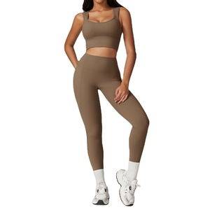 2 piezas de ropa de gimnasio, conjuntos de Fitness para gimnasio, nueva ropa deportiva para mujer, ropa deportiva para mujer, conjuntos de Fitness para entrenamiento con levantamiento de glúteos para mujer 2026 - Product Image 1