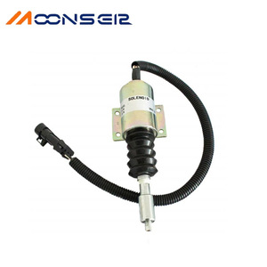 Vanne solénoïde 1813868C1 12V DC pour arrêt du carburant diesel pour système d'injection moteur Cummins - Product Image 2