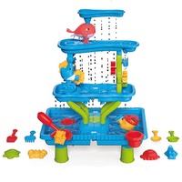 Nappe à trois niveaux pour enfants jouet d'été jouet d'extérieur jouant à la plage et au jardin 43PCS