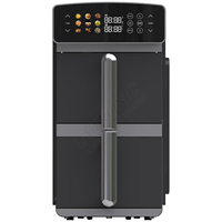 Friteuse 4L 5,5 L 6L 7L 8L 9L 10L 11L Fonctions de cuisson multiples Friteuses à air intelligentes Friteuse à air électrique numérique avec panier