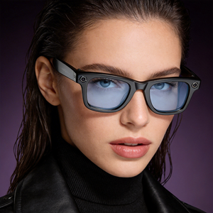 Occhiali da Sole Intelligenti AI con Wi-Fi, Bluetooth, Display, Fotocamera, Riproduzione Musicale, <span class=keywords><strong>Chat</strong></span> Vocale, Traduzione in Tempo Reale, Protezione UV400, Impermeabili IPX-6 - Product Image 2