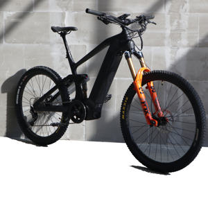 <span class=keywords><strong>Bicicletta</strong></span> Elettrica EMTB con Forcella Ammortizzata FOX 38 e Ammortizzatore FOX DPS FLOAT, Motore Centrale BAFANG M620 da 1000w 160nm, Ebike in Carbonio - Product Image 1