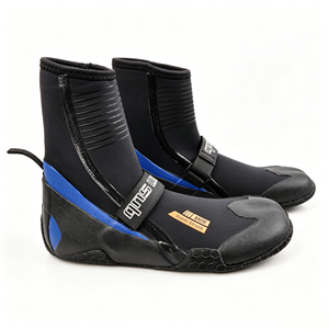 Bottes de surf en néoprène YONSUB 3 mm, chaussures aquatiques antidérapantes à semelle souple pour le surf, le wakeboard, le SUP, les sports nautiques en eau froide, la plage - Product Image 2