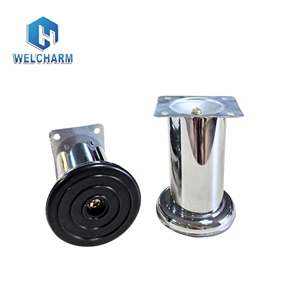 Metal <strong>Sofa</strong> <strong>Legs</strong> Round Tube Furniture <strong>Replacement</strong> Upholstery <strong>for</strong> Living Room Bedroom Hotel Home Office - Product Image 2