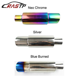 Tuyau d'échappement modifié Crastp 370 mm en acier inoxydable 304 pour mise à niveau automobile - Product Image 2