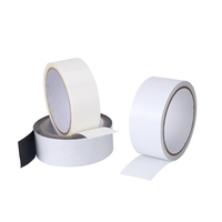 Ruban adhésif double face non tissé de haute qualité à forte adhérence, 25 m, durable, facile à déchirer à la main, autocollant adhésif