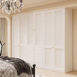 Armario de acero para dormitorio, gran capacidad, puerta con bisagras, gabinete de almacenamiento para uso adulto - Product Image 2