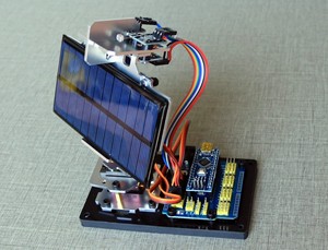 Arduino DIY Solar Tracker Kit, Light <b>Tracking</b> <b>Device</b> for Energy Harvesting, STEM Maker Project Educational Toy K21 - Product Image 1