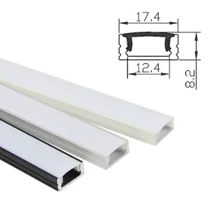 Profilo di illuminazione a Led in alluminio Profilo 30w profilo in alluminio per strisce a Led, Controller per canali a Led in alluminio