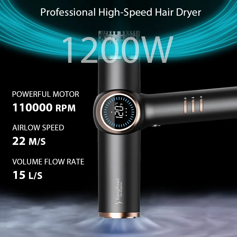 custom million Negative Ionic High-Speed Hair Dryer Brushless Motor Fast Drying Professional Blow Dryer for Salon Home Travel