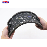 Módulo de pantalla LED interior P1.53 P1.86 P2 P2.5 P3 Módulos suaves interiores 3840 Hz Módulos suaves LED