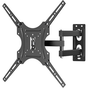 Support mural <span class=keywords><strong>TV</strong></span> à mouvement complet, <span class=keywords><strong>bras</strong></span> <span class=keywords><strong>articulé</strong></span> VESA 400x400, support <span class=keywords><strong>TV</strong></span> inclinable à <span class=keywords><strong>180</strong></span> <span class=keywords><strong>degrés</strong></span>, charge 40 kg pour téléviseurs de 14 à 55 pouces, directement de l'usine - Product Image 5