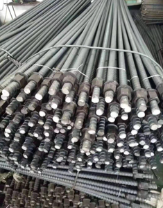 Mine de charbon de mine de boulon à <span class=keywords><strong>droite</strong></span> M18M25 Renforcement de soutien industriel et minier Barre d'armature de pente de tunnel de tige solide - Product Image 4