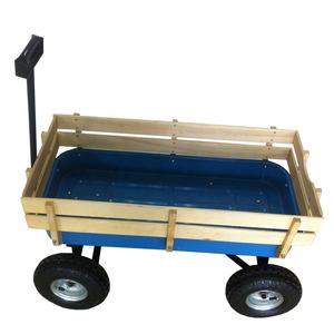 Chariot à quatre roues avec gros pied en bois, 1801T, - Product Image 5