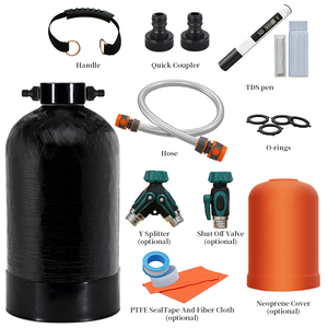 Filterwell Portable RV lavage de voiture <span class=keywords><strong>adoucisseur</strong></span> <span class=keywords><strong>d</strong></span>'<span class=keywords><strong>eau</strong></span> essentiel tuyau <span class=keywords><strong>d</strong></span>'arrosage connexion rapide lavage à haute pression - Product Image 2