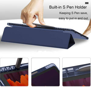 <span class=keywords><strong>Funda</strong></span> con Soporte y Función de Activación/Suspensión Automática con Porta Lápiz <span class=keywords><strong>para</strong></span> Samsung Galaxy Tab <span class=keywords><strong>S8</strong></span>+ <span class=keywords><strong>S8</strong></span> Plus /S7+ Plus S7 FE 12.4 Pulgadas - Product Image 3