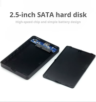 Boîtier de disque dur SATA USB 3.1 Type-C de 2,5 pouces, 5 Gbps, boîtier de stockage externe portable HDD SSD pour ordinateur portable PC