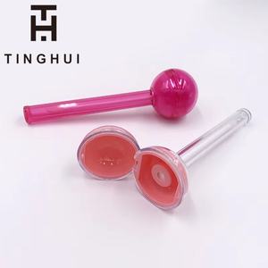 Transparent Lollipop Lip Gloss Tubes Custom logo Lip Balm <b>Container</b> Cosmetic Tubes Lip Gloss Tubes with Wands - Product Image 5