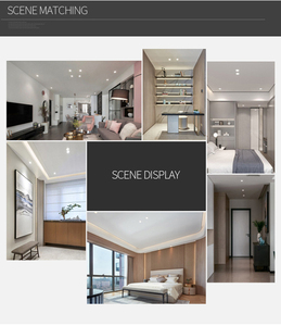 Đèn âm trần <span class=keywords><strong>COB</strong></span> 10w <span class=keywords><strong>15w</strong></span> 20w, đèn led âm trần, đèn led âm trần tích hợp, đèn led âm trần mạ crôm cho khách sạn - Product Image 4