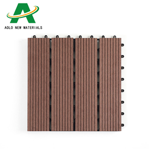 Giá Rẻ Miễn Phí Vận Mẫu WPC Lồng Vào Nhau Sàn Gạch Với Cơ Sở Nhựa Với 300*300 Sàn Ban Công Tổng Hợp Gỗ Ván - Product Image 4