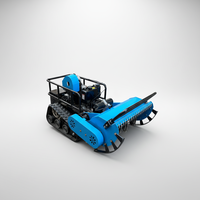 Nouveau Camion Benne Tout-Terrain Télécommandé Diesel 4x4 à Largeur de Coupe de 80cm, 100cm, 120cm - Vente Flash