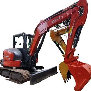 Mini pelleteuse Kubota KX165 de 6 tonnes d'occasion Offre Spéciale les pelleteuses hydrauliques Kubota KX165 Excavatrice sur chenilles d'occasion Kubota KX 165 de 6.5 tonnes - Product Image 1