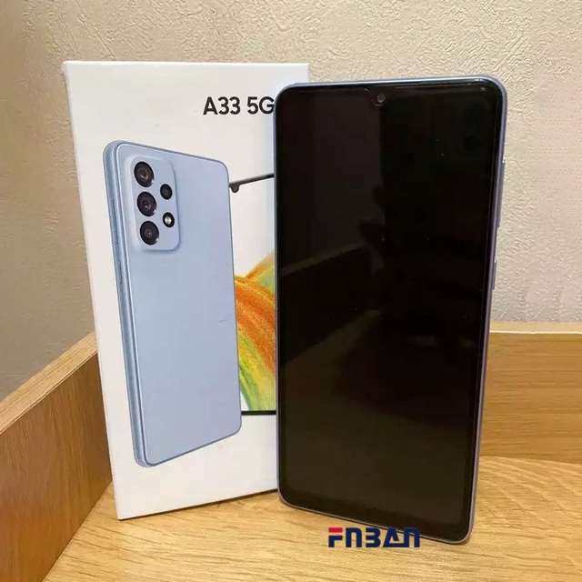 Original Global Version A33 Cellphone A33 5G for 33 5G 6.4" 48MP Camera Factory Unlocked Phones