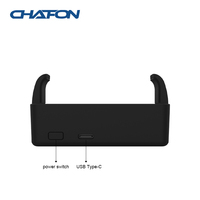 Lecteur RFID UHF portable CHAFON 0-50 cm pour Android, vitesse de lecture >30 étiquettes/secondes, matériau ABS, fréquence 860-960 MHz, ISO 18000-6C