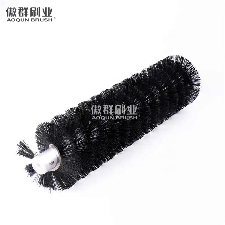 Nylon Circular Cylindrical Conveyor Cylinder Brush