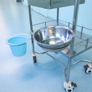 Ziekenhuis Chirurgisch Instrument & <span class=keywords><strong>Dressing</strong></span> <span class=keywords><strong>Trolley</strong></span> Roestvrij Staal LK-B7 Aanpasbare Maat Voor Brancard Patiëntenbedden - Product Image 6