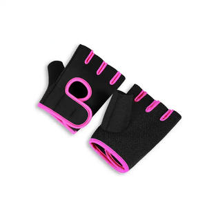 OEM de alta calidad al por mayor profesional personalizado logotipo medio dedo transpirable gimnasio guantes de entrenamiento levantamiento de pesas Fitness - Product Image 1