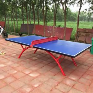 โต๊ะปิงปองโครงเหล็กแข็งแรงทนทาน ดีไซน์ทันสมัย กันน้ำ ทนรังสียูวี สำหรับเล่นกลางแจ้ง - Product Image 3